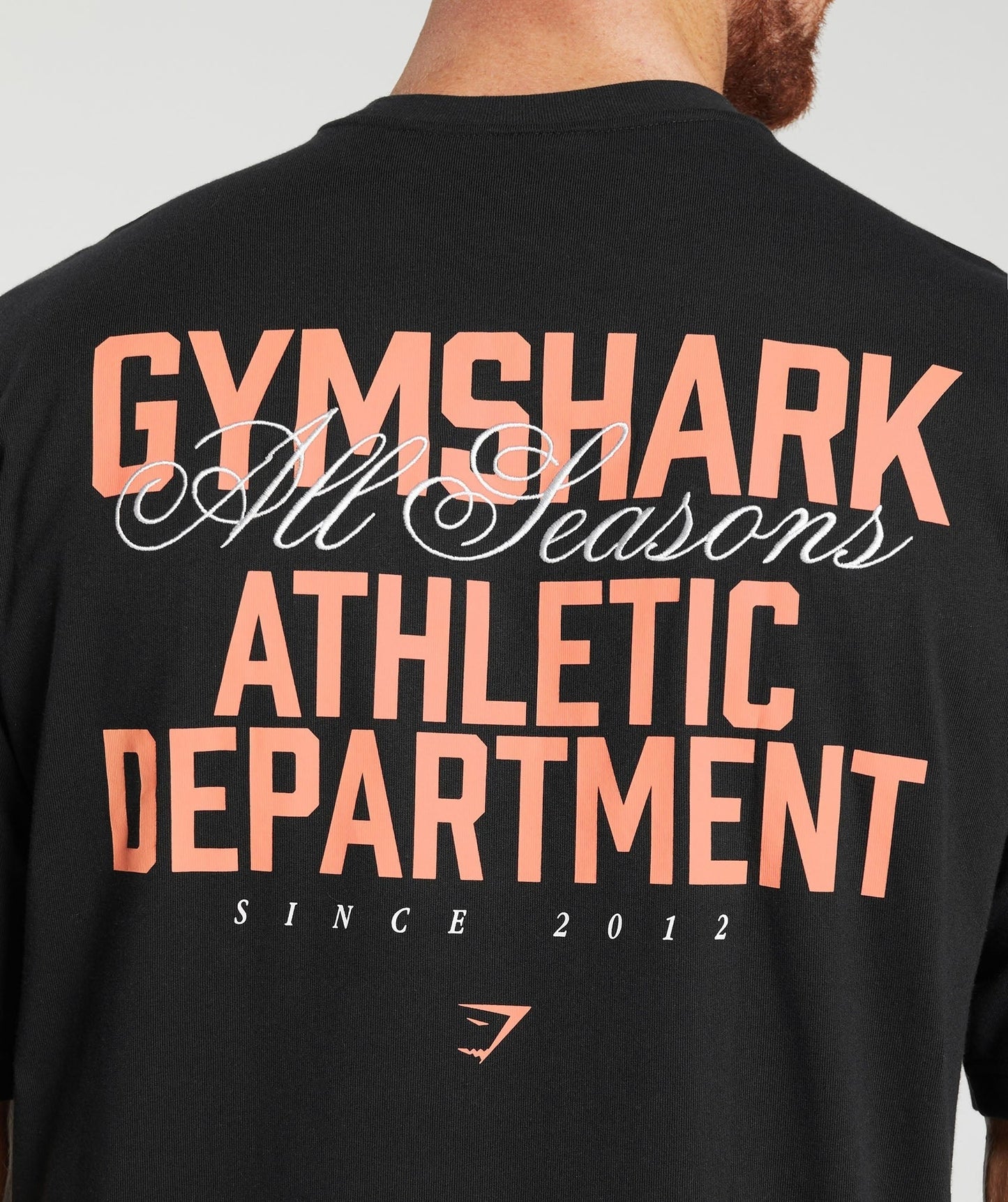 Gymshark Athletic Department T-Shirt - Black