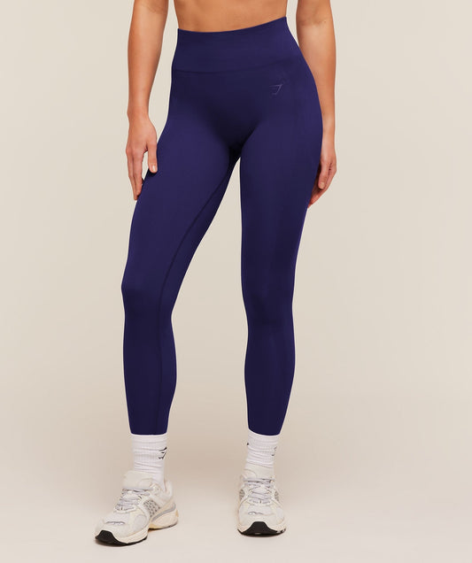 Gymshark Energise Seamless Leggings - Indigo Purple