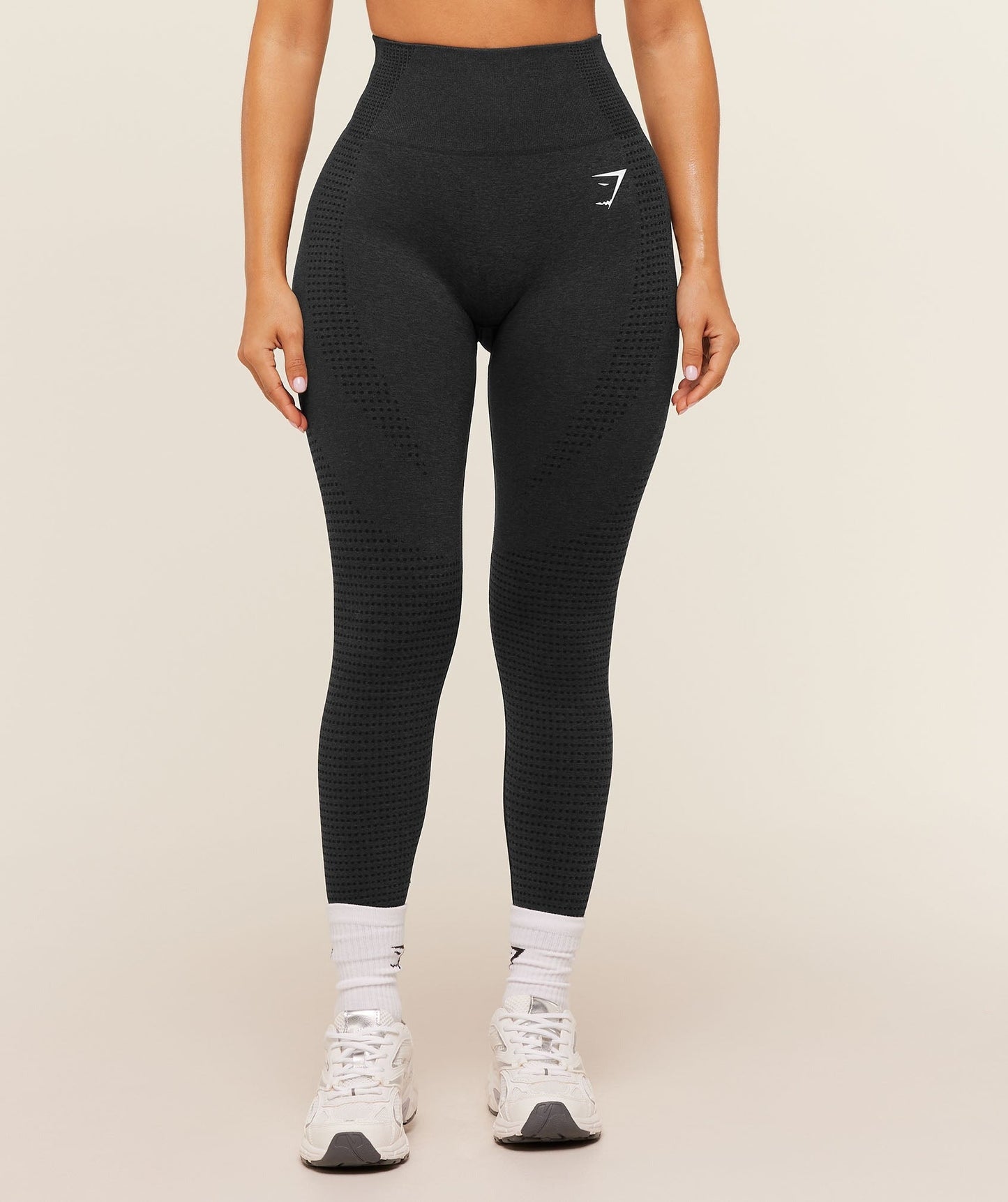 Gymshark Vital Short Leggings - Black Marl