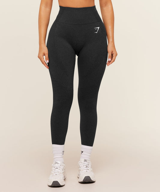 Gymshark Vital Short Leggings - Black Marl