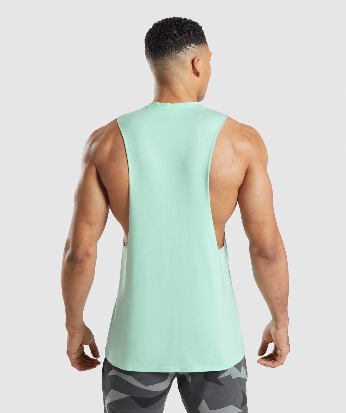 Gymshark Critical 2.0 Drop Arm Tank - Turbo Blue