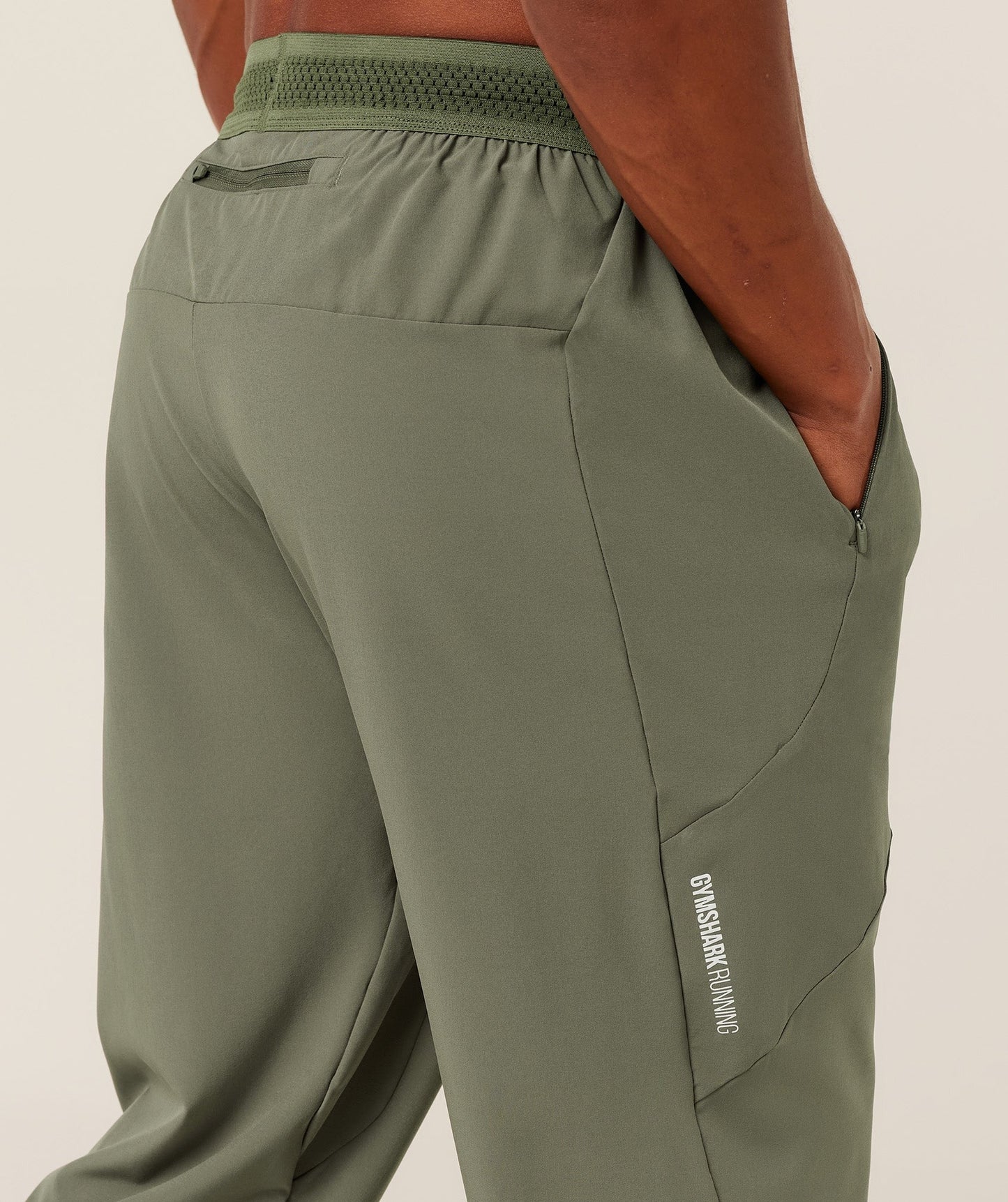 Gymshark Running Joggers - Base Green