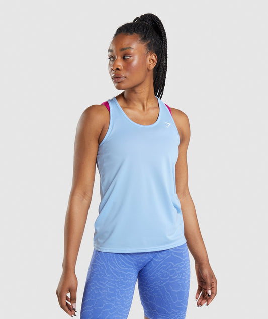 Gymshark Training Vest - Moonstone Blue