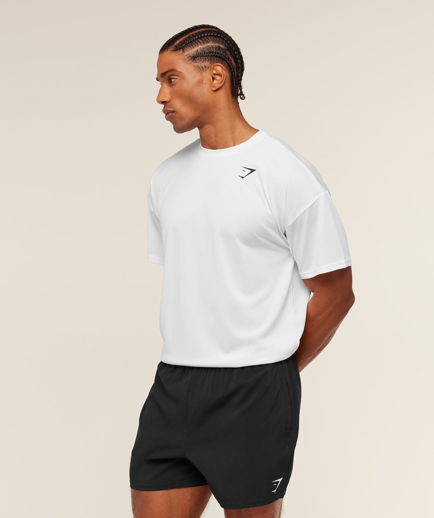 Gymshark Arrival Oversized T-Shirt - White