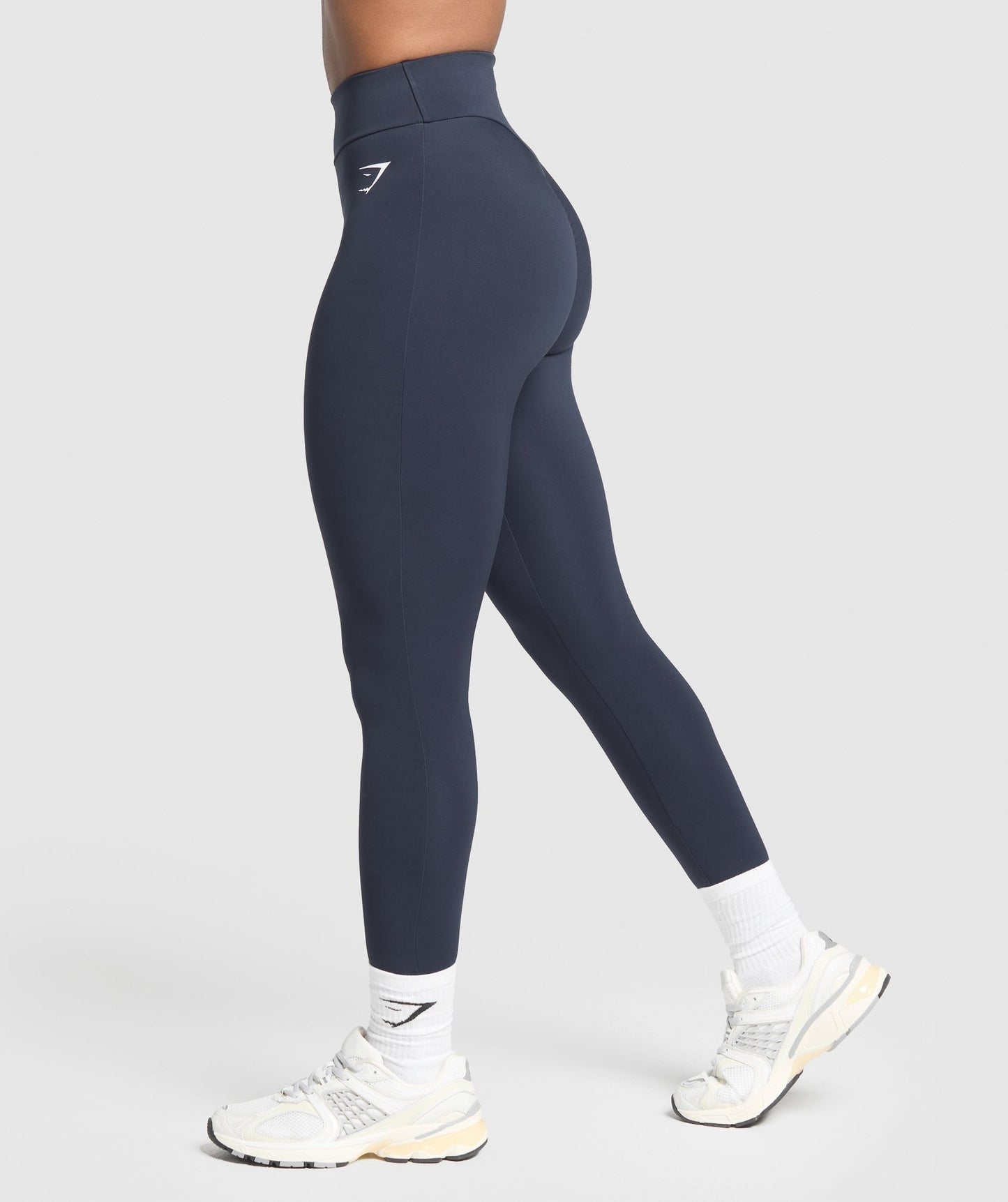 Gymshark Power Regular Leggings - Heavy Blue