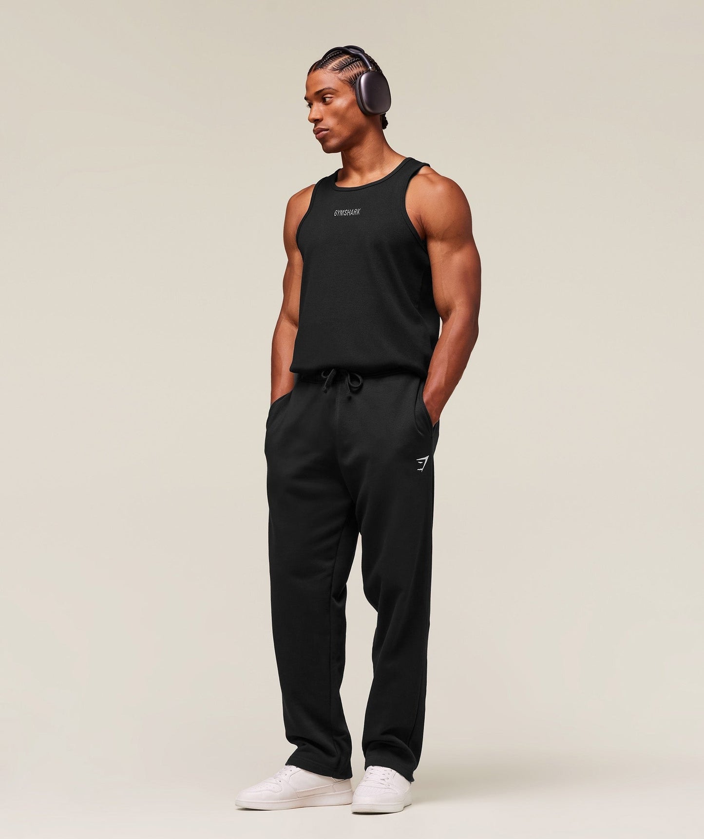 Gymshark Premium Ribbed Tank - Black