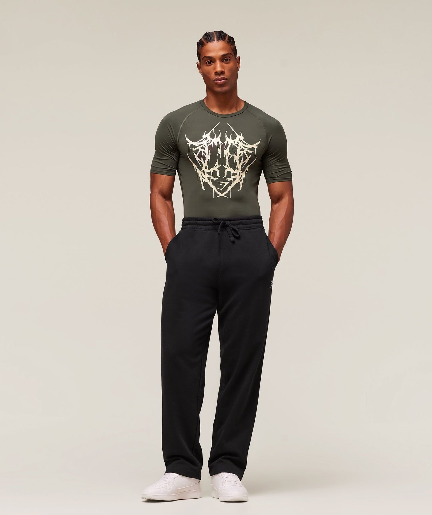 Gymshark Carlos Belcast x Element Baselayer - Strength Green
