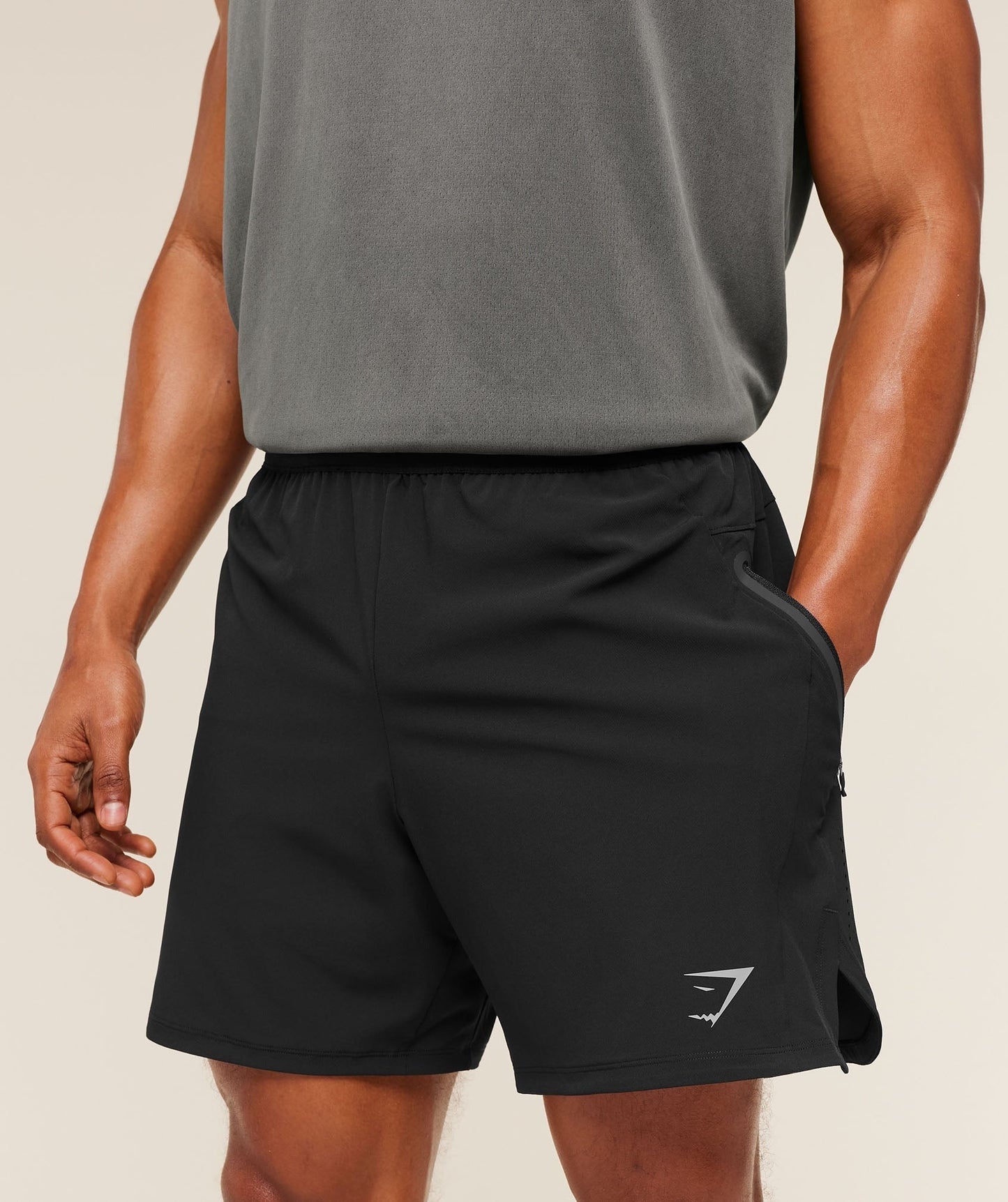 Gymshark Sport Hybrid 6" Shorts - Black