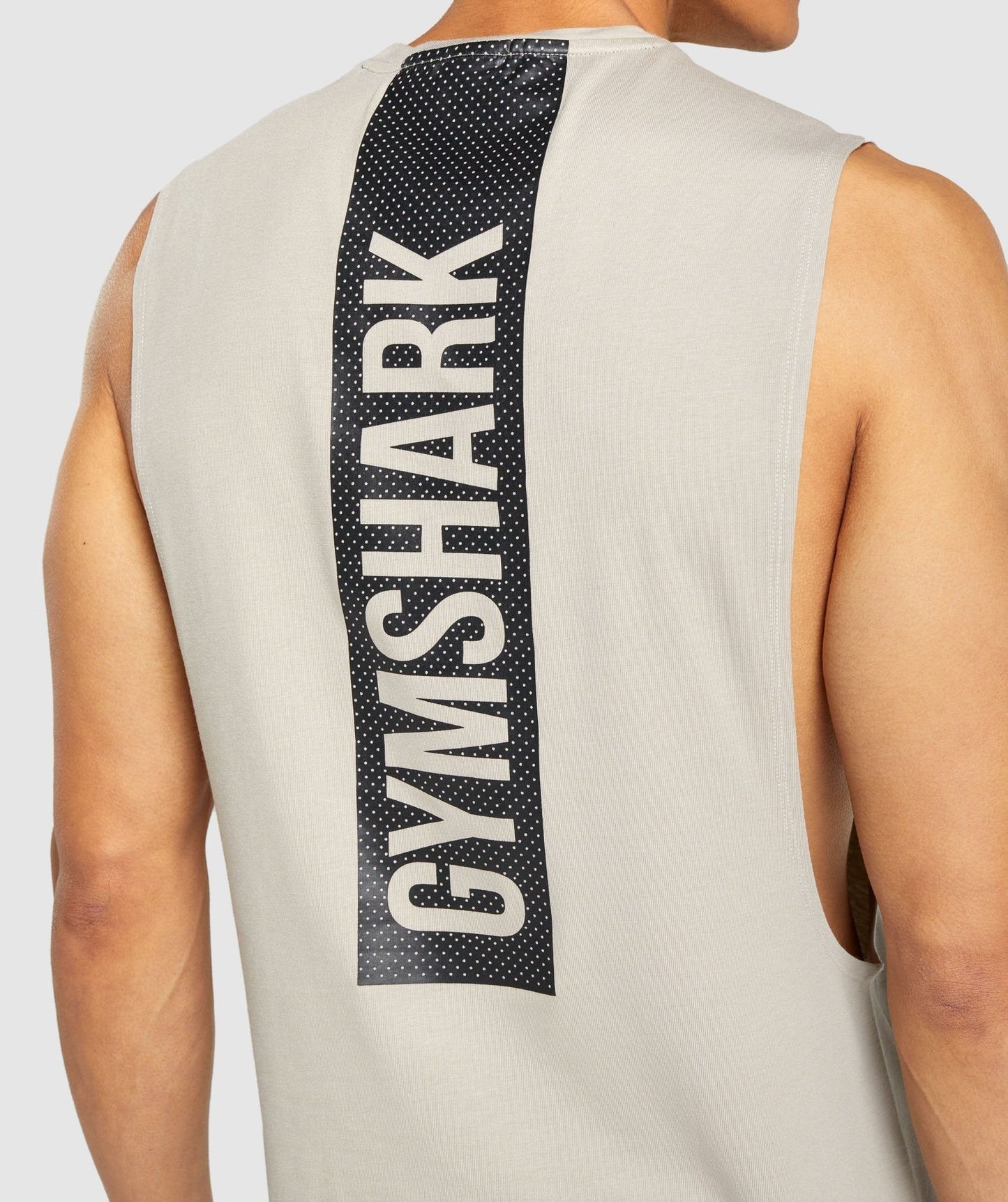 Gymshark Bold Drop Arm Tank - Grey