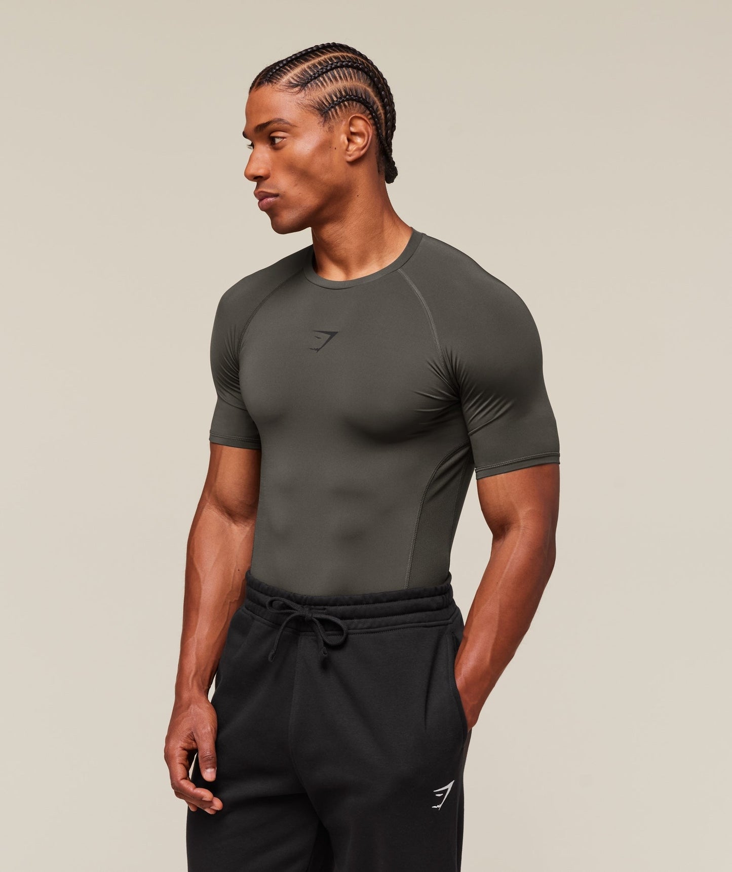 Gymshark Element Baselayer T-Shirt - Strength Green