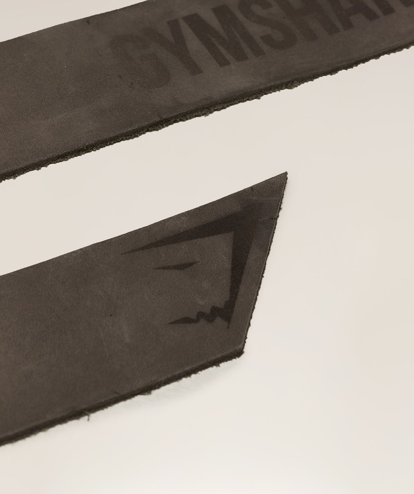Gymshark Leather Lifting Straps - Camo Brown