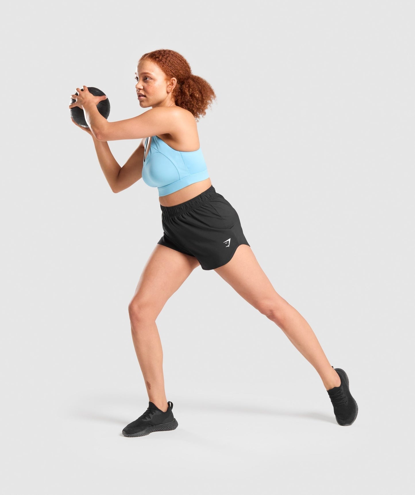 Gymshark Racer Back Sports Bra - Light Blue