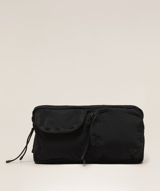 Gymshark Pleat Sling Bag - Black