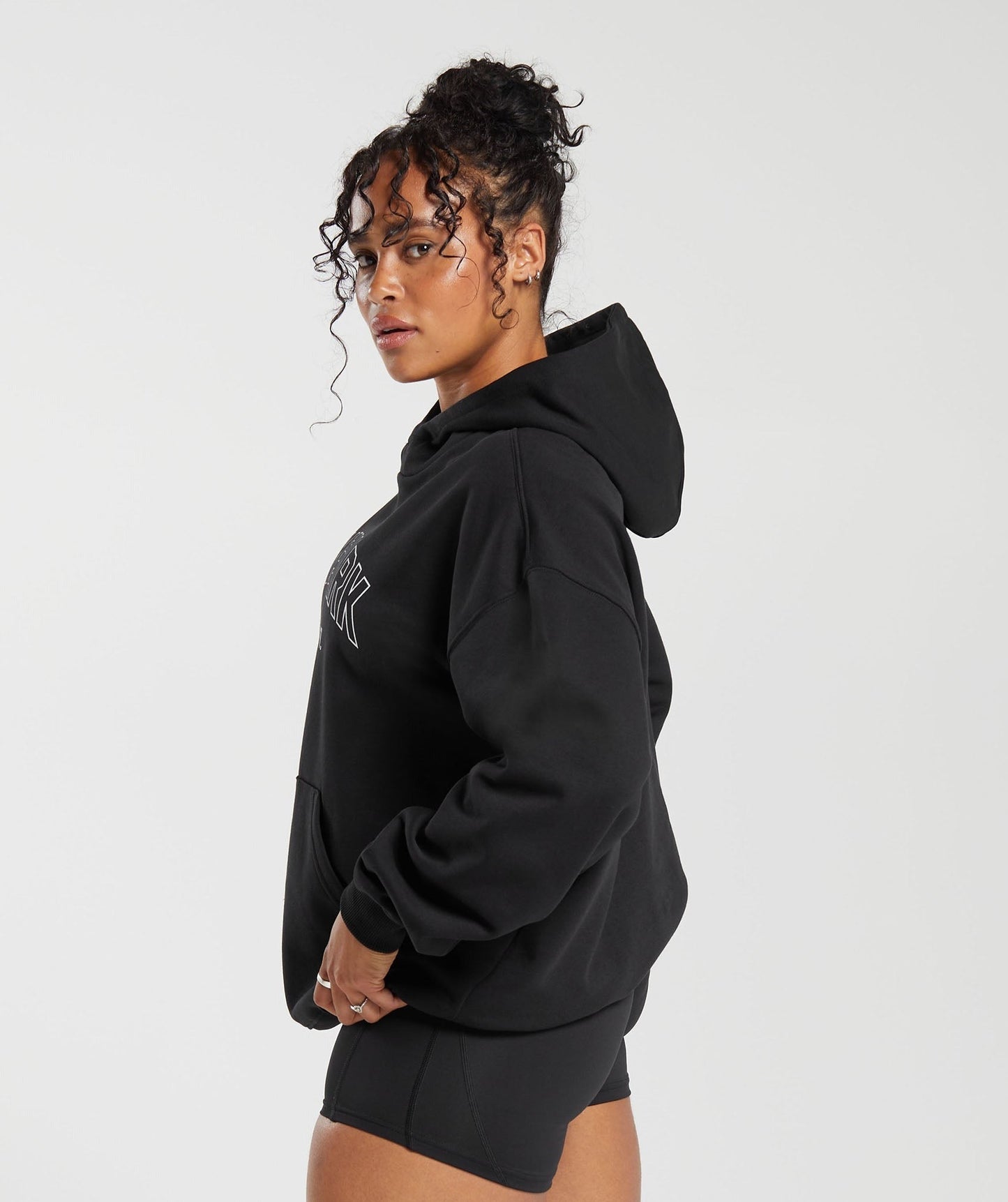 Gymshark Strength Department Graphic Hoodie - Black
