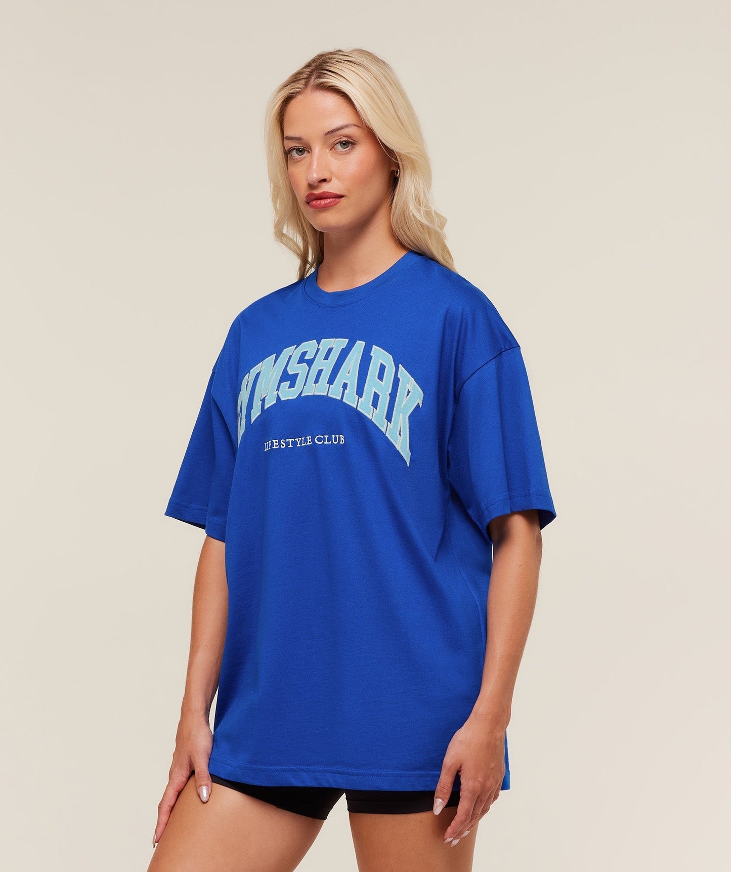 Gymshark Collegiate Graphic T-Shirt - Athletic Blue