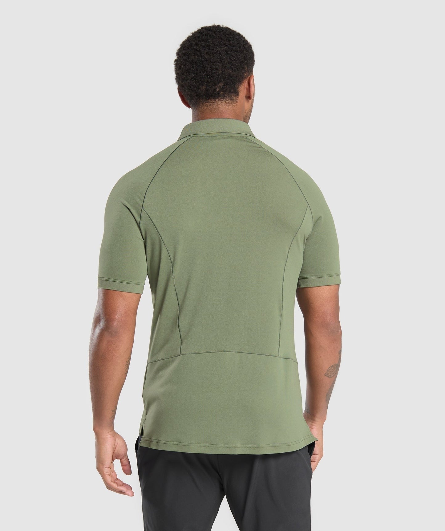 Gymshark Performance Polo Shirt - Core Olive
