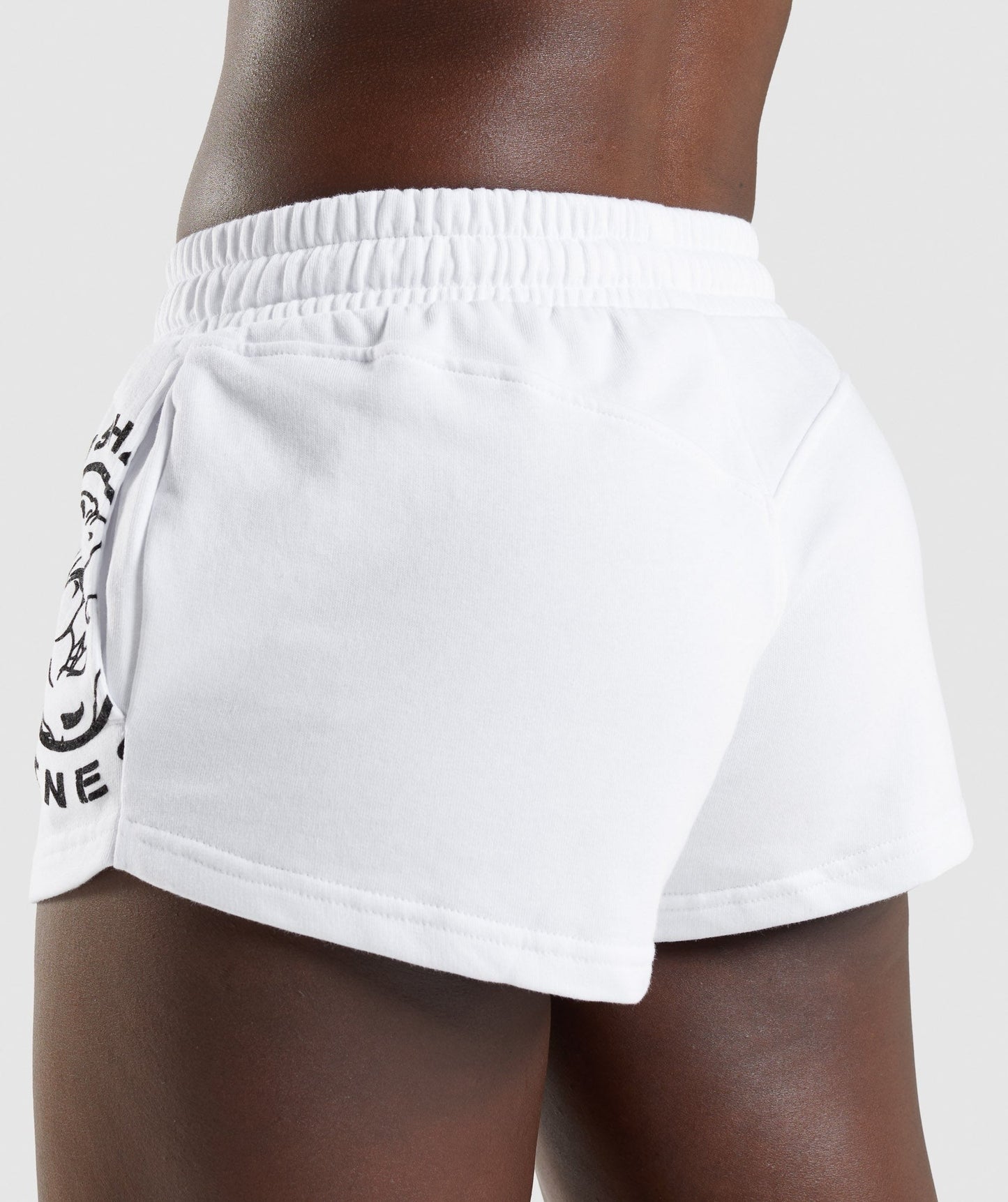 Gymshark Legacy Graphic Shorts - White
