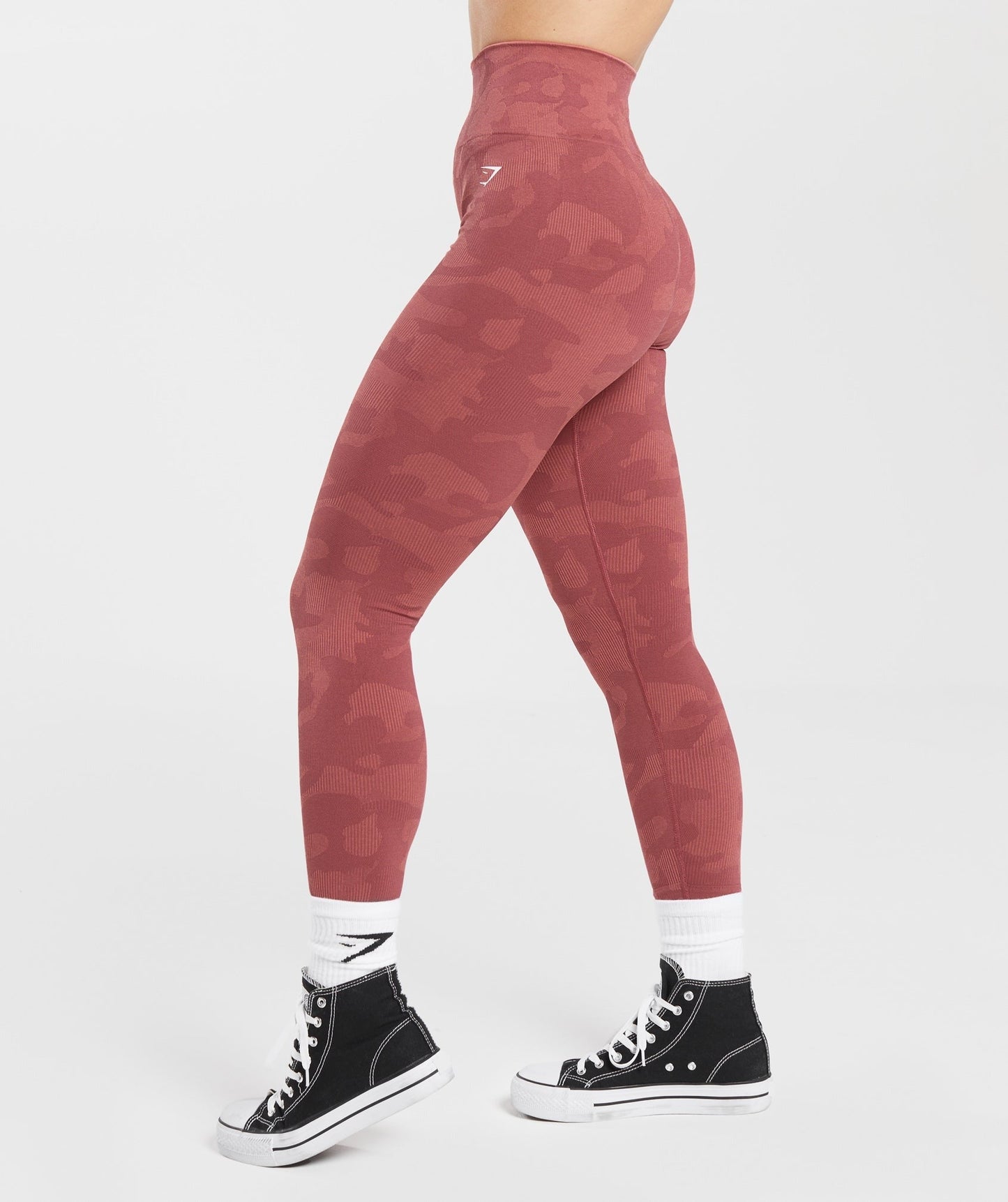Gymshark Adapt Camo Seamless Leggings - Soft Berry/Sunbaked Pink