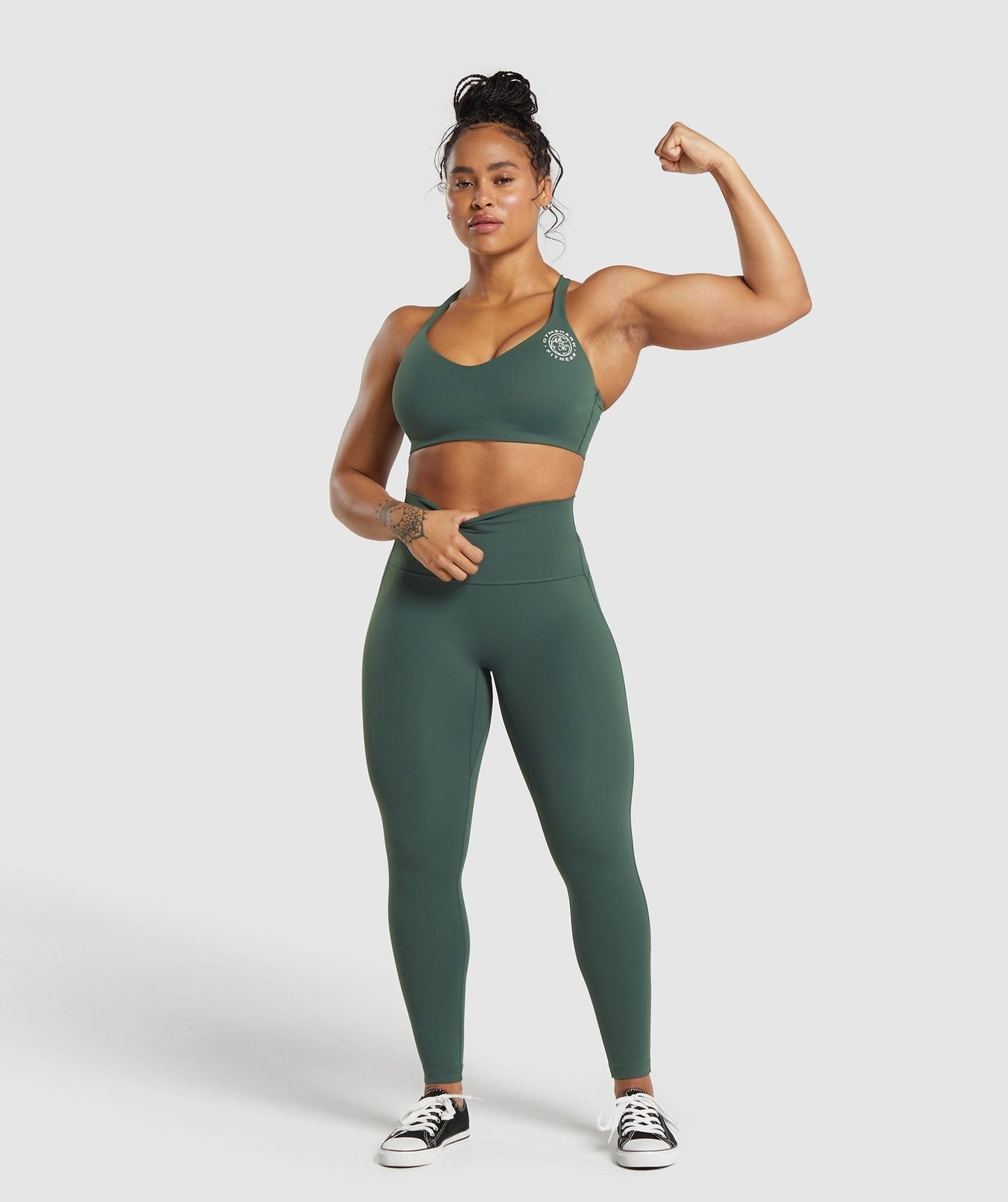 Gymshark Legacy Short Leggings - Slate Teal