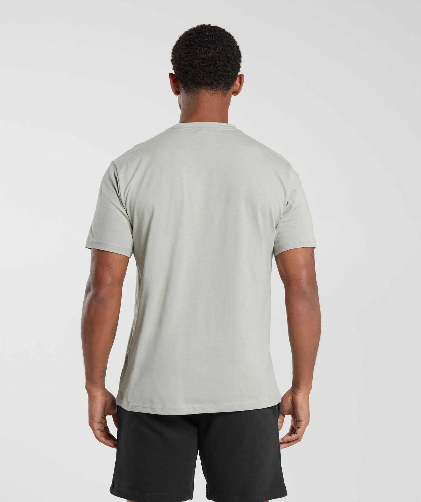 Gymshark Crest T-Shirt - Stone Grey