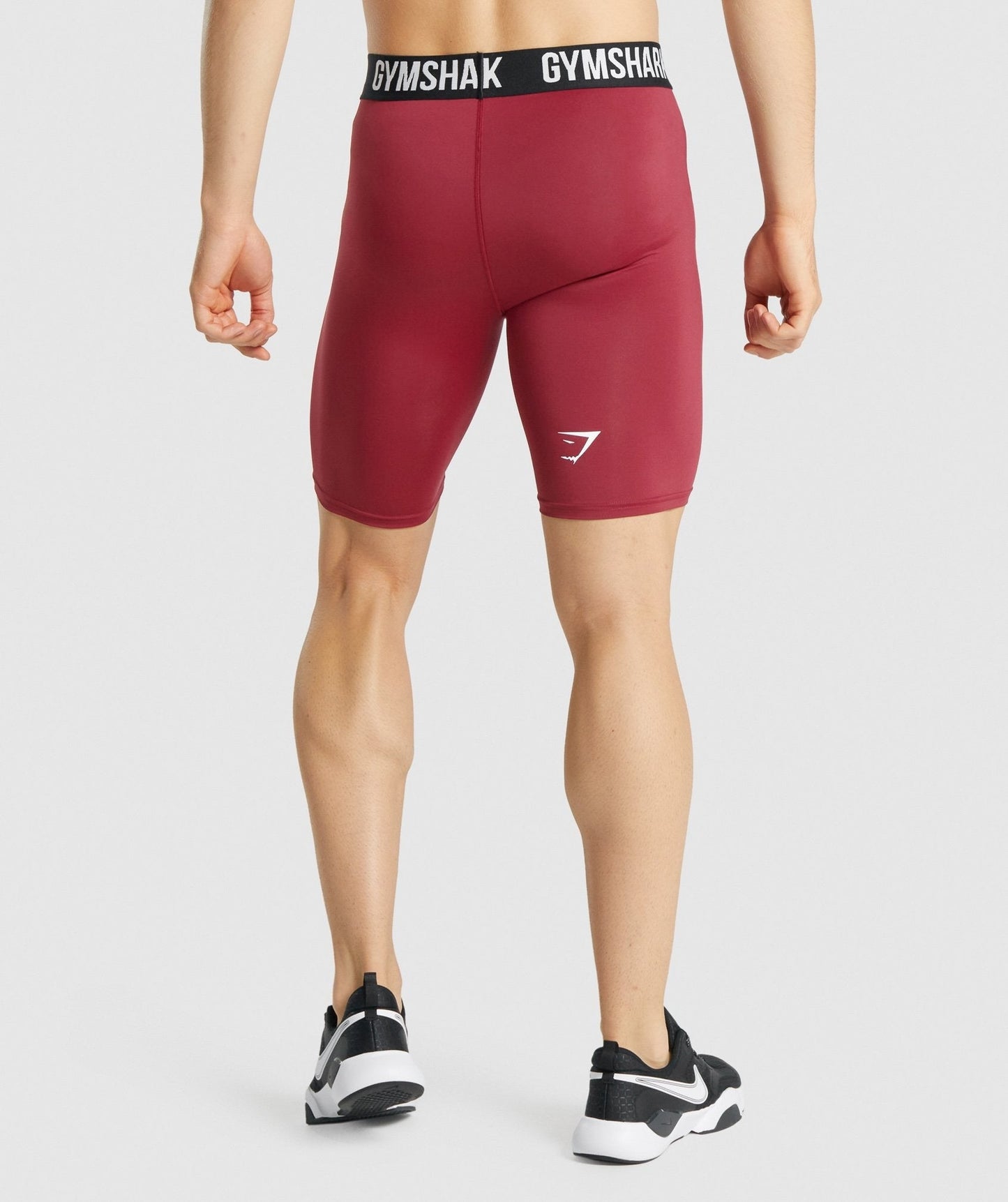 Gymshark Element Baselayer Shorts - Burgundy