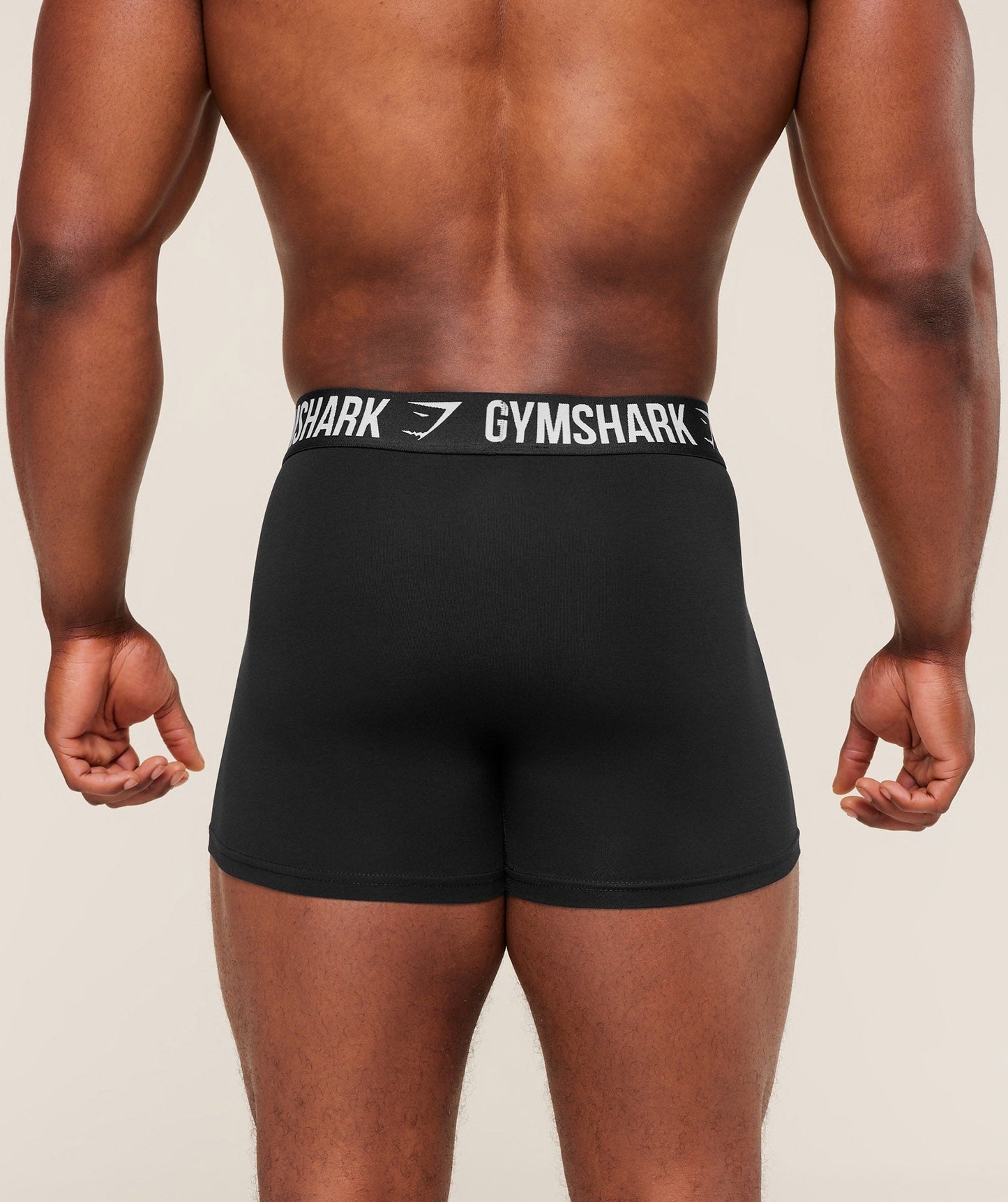 Gymshark Boxer Brief 3PK - Black/Silver Grey/White