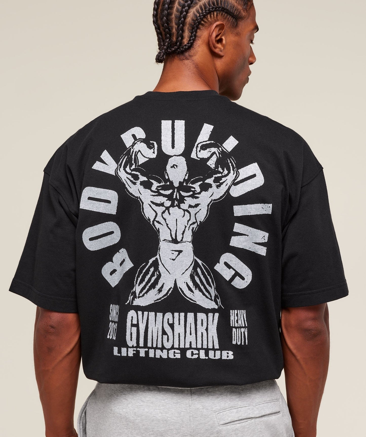 Gymshark Lifting Club Flex T-Shirt - Black