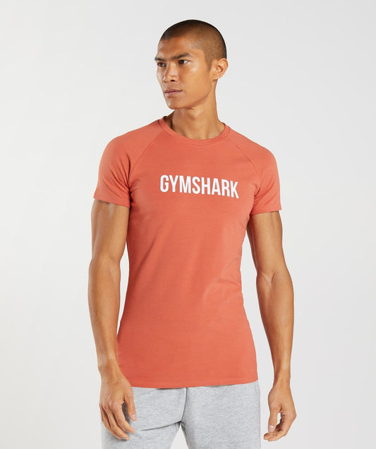 Gymshark Apollo T-Shirt - Storm Red