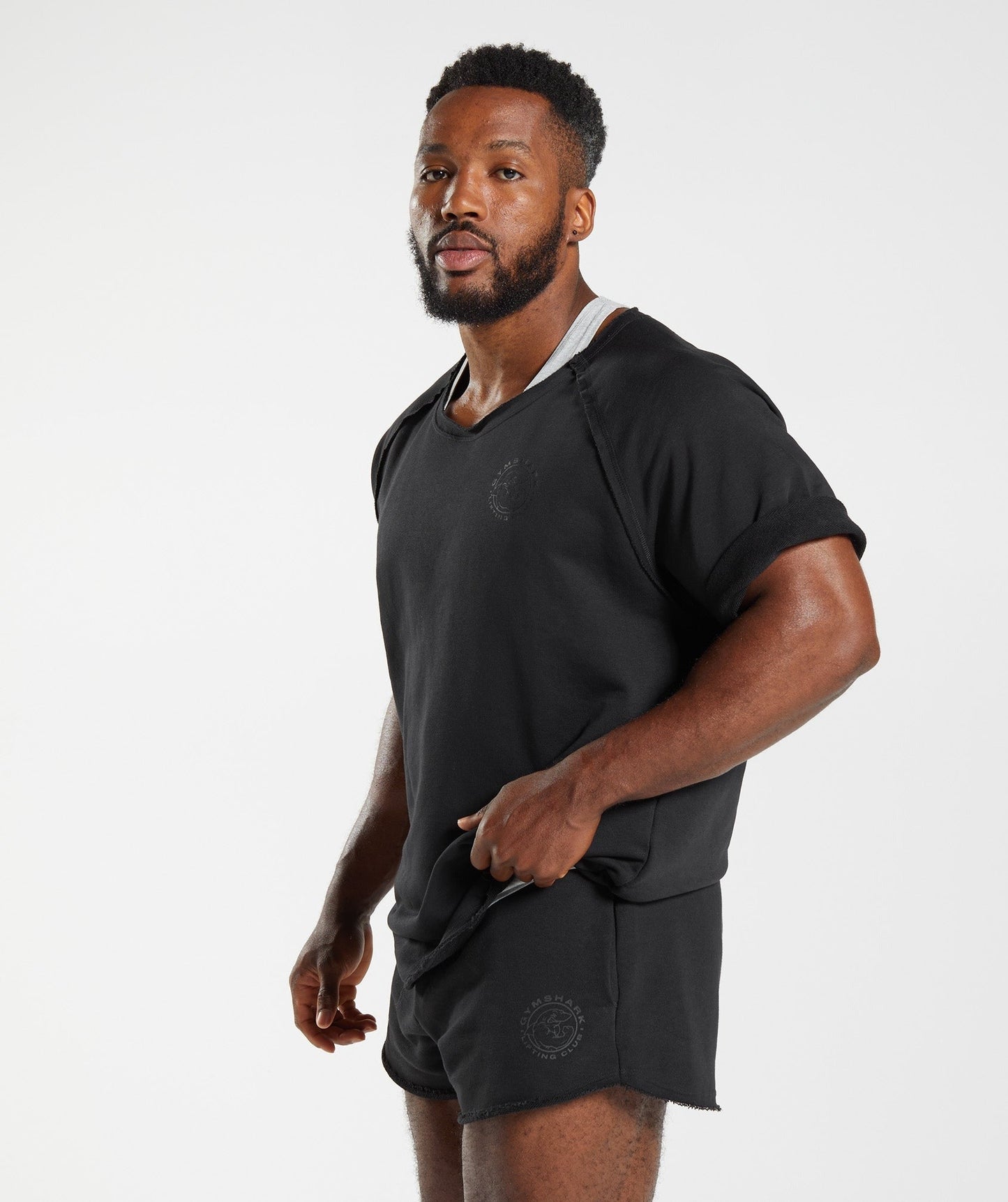 Gymshark Legacy Rag Top - Black