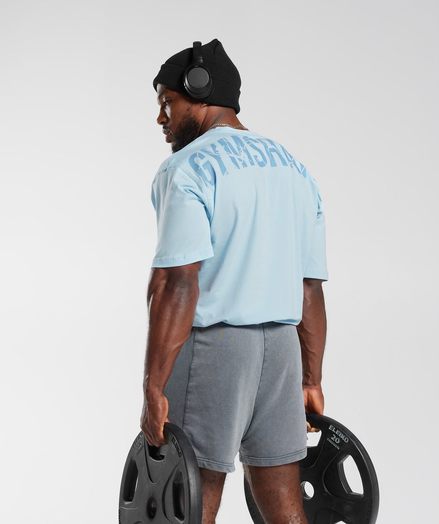 Gymshark Power T-Shirt - Skyline Blue