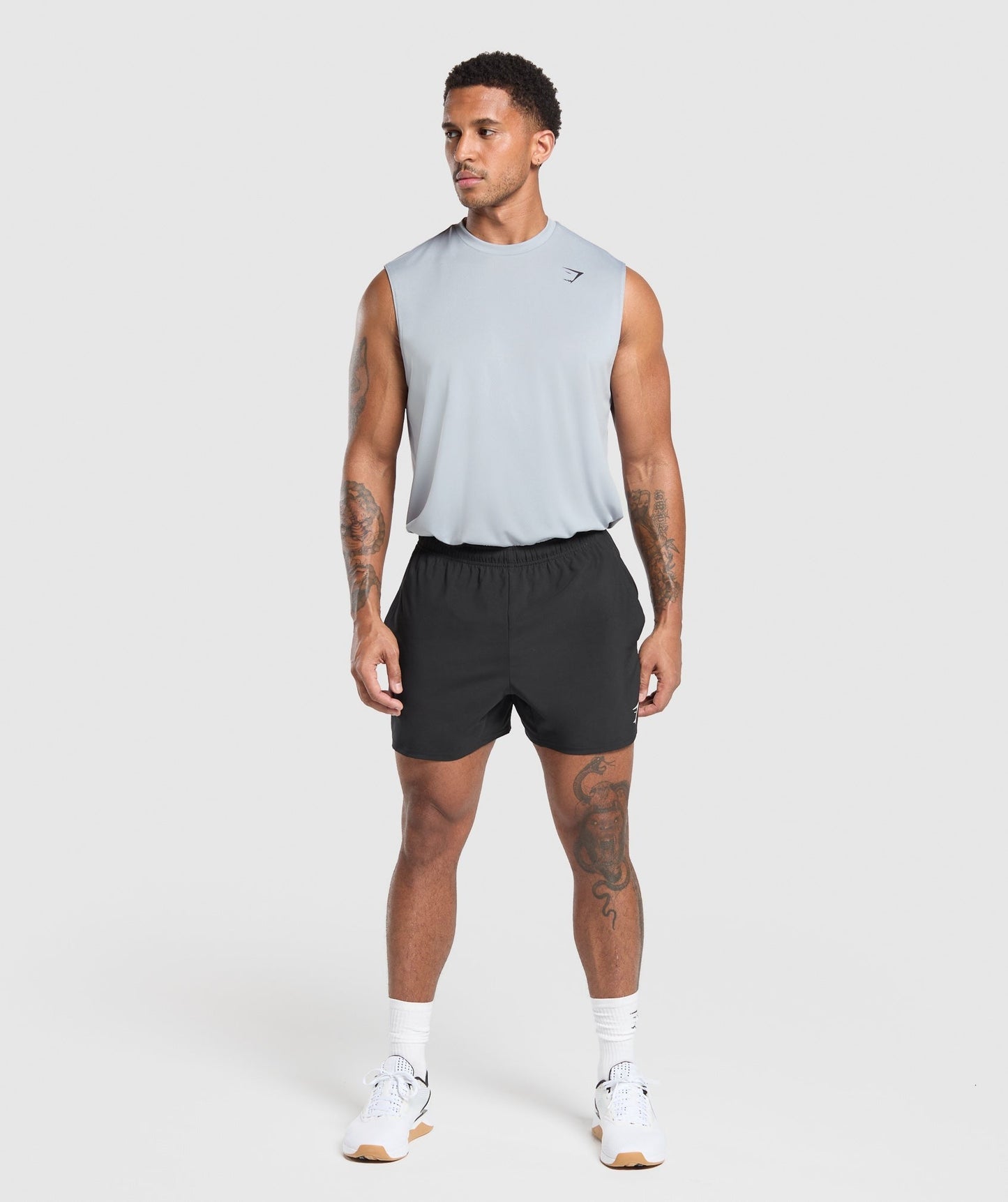Gymshark Arrival Oversized Tank - Metal Purple
