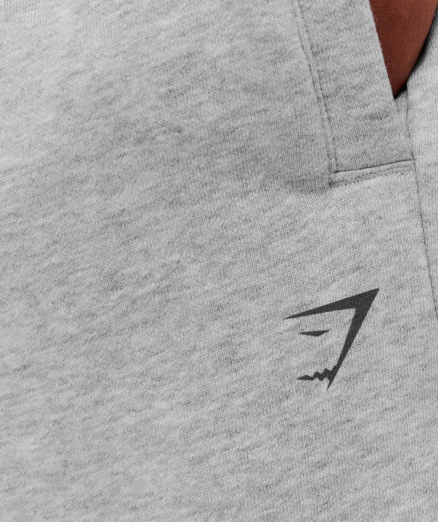 Gymshark Athletic Division Graphic Joggers - Light Grey Core Marl