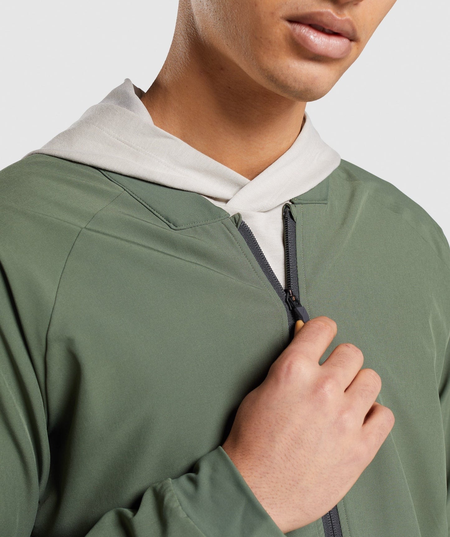Gymshark Studio Jacket - Core Olive