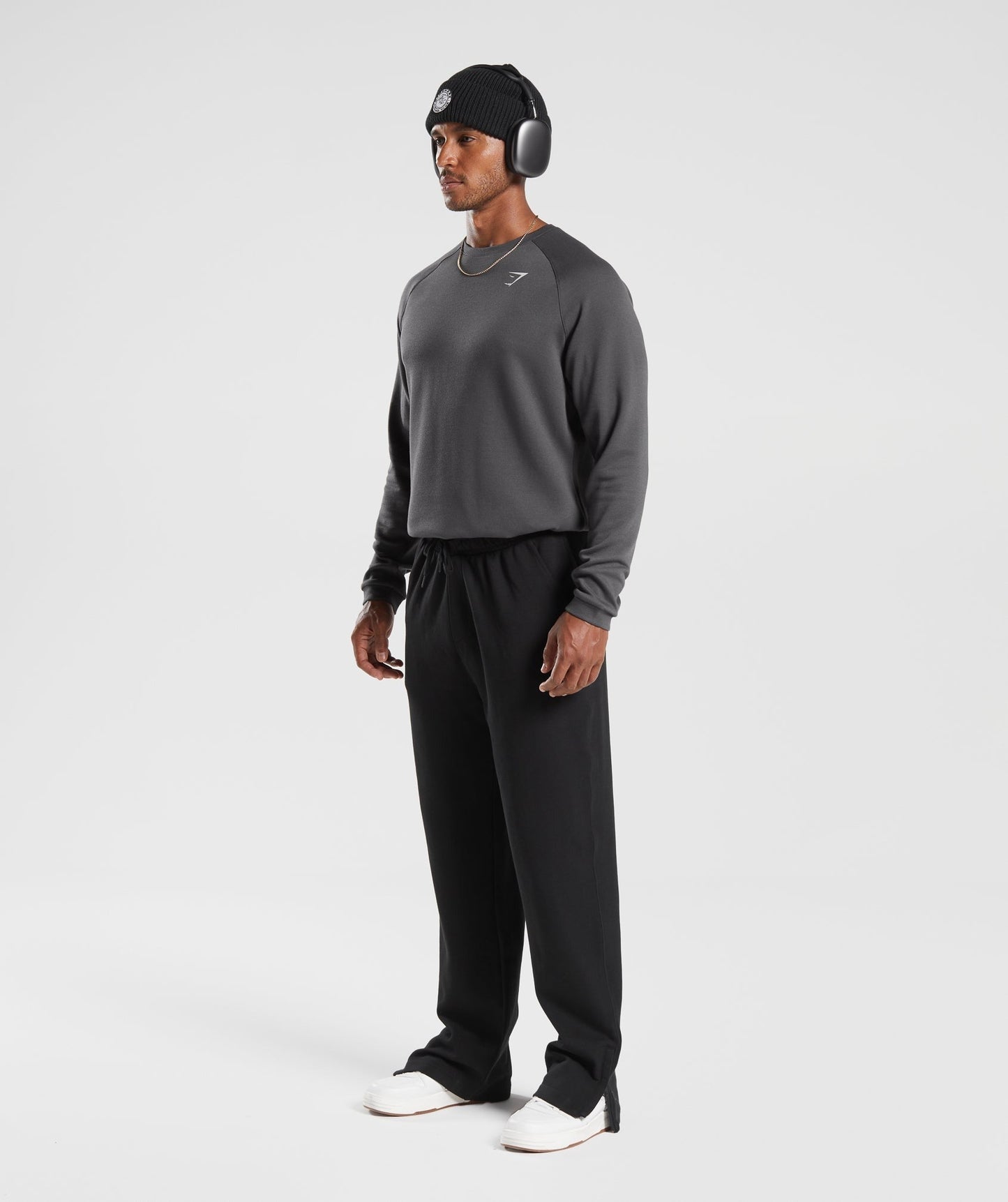 Gymshark Knit Crew - Onyx Grey