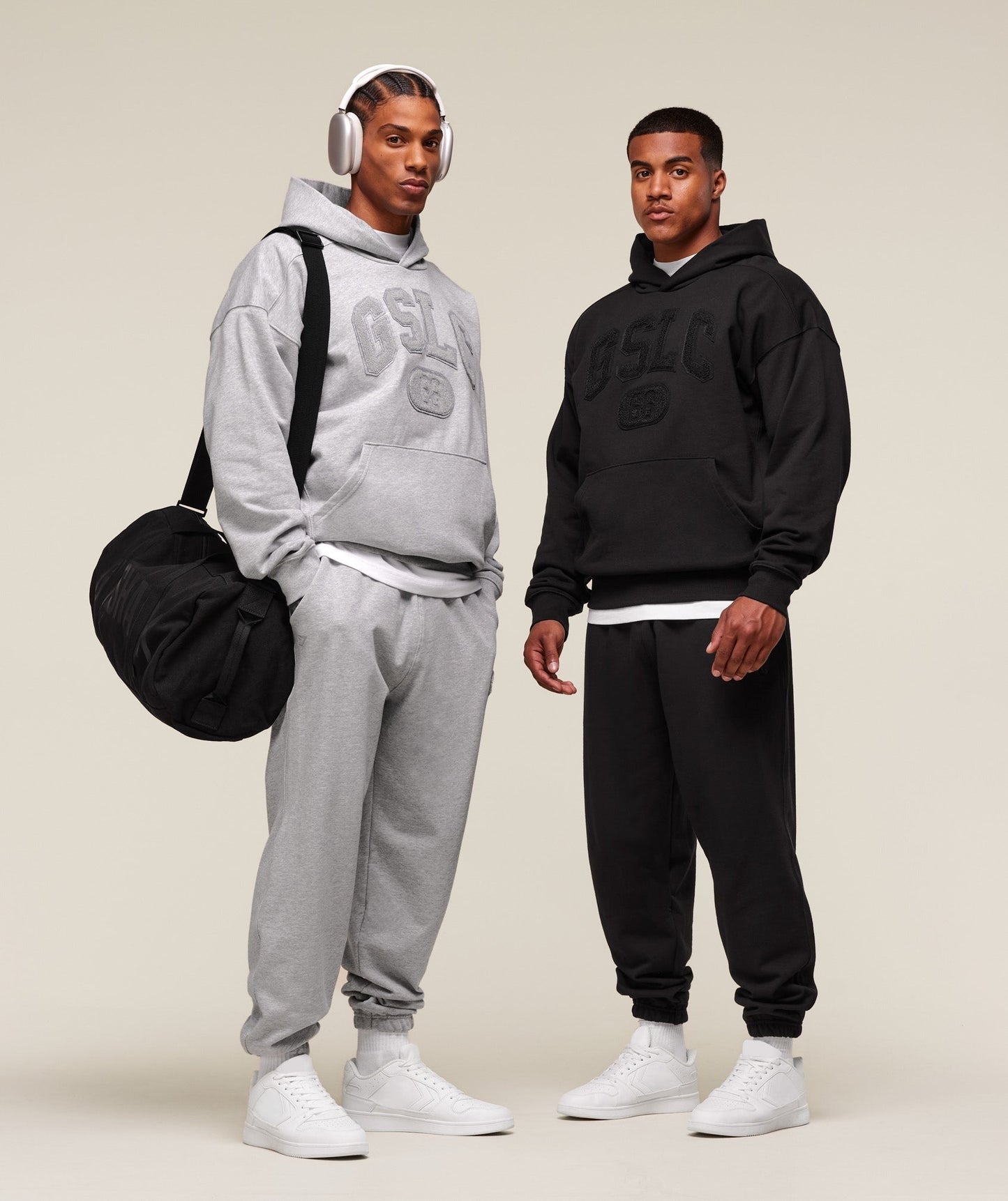 Gymshark GSLC Joggers - Light Grey Core Marl