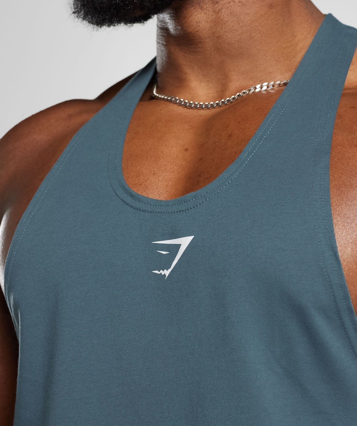 Gymshark React Stringer - Denim Teal