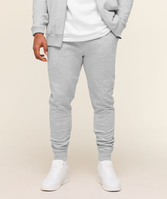 Gymshark Crest Joggers - Light Grey Marl
