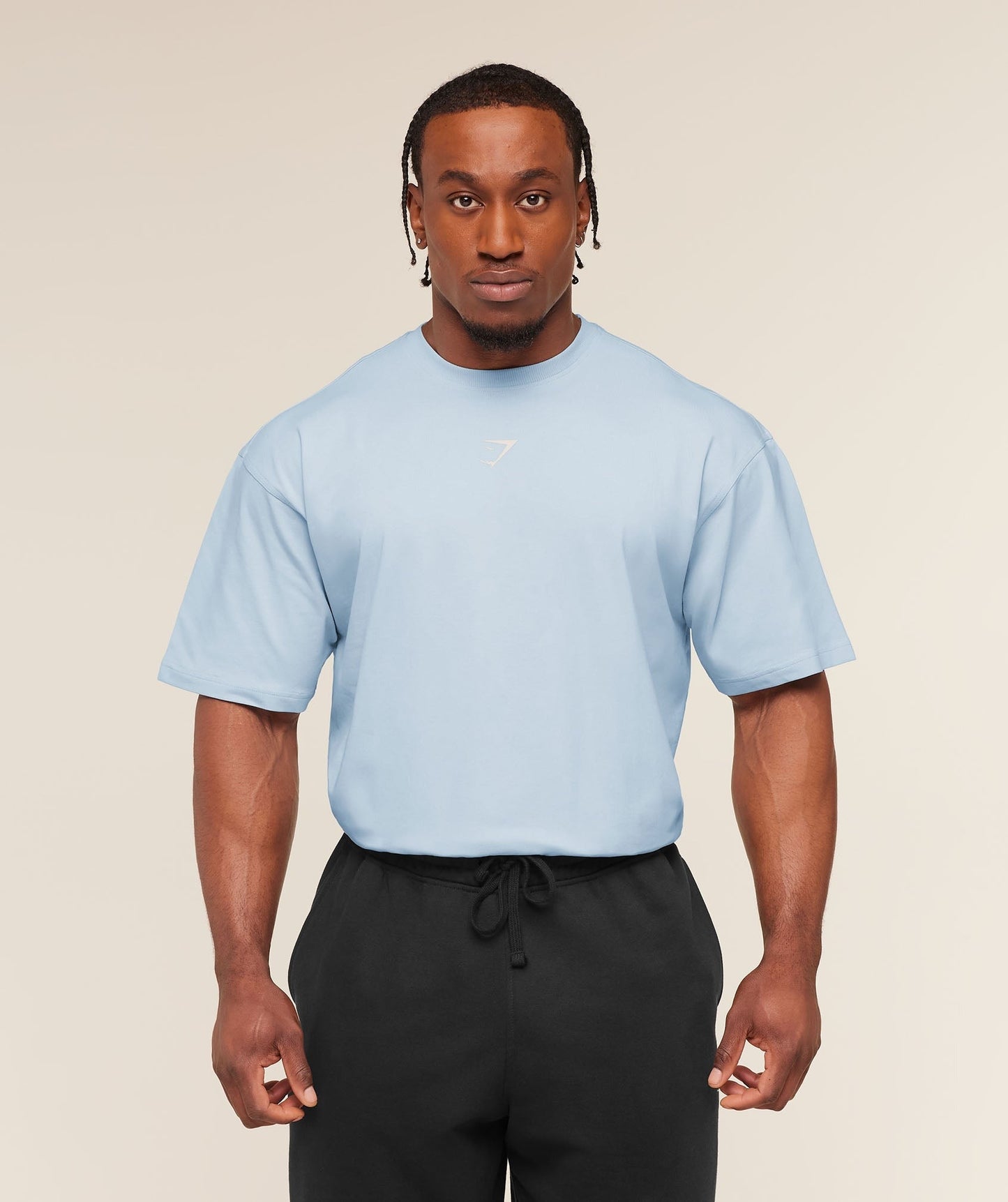 Gymshark Power T-Shirt - Chilled Blue