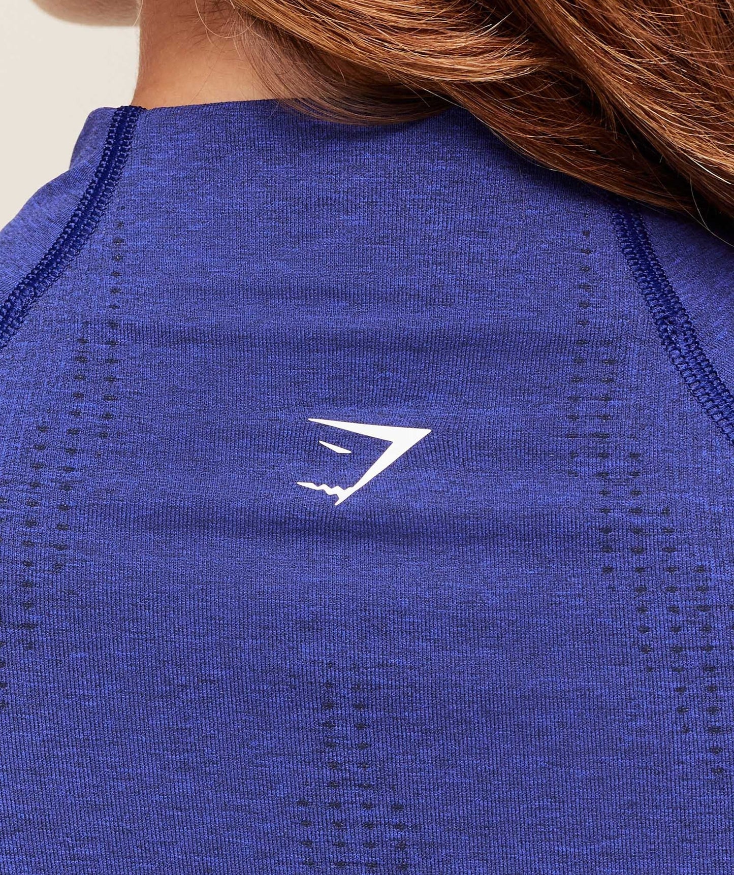 Gymshark Vital Tight Tracktop - Cobalt Purple Marl