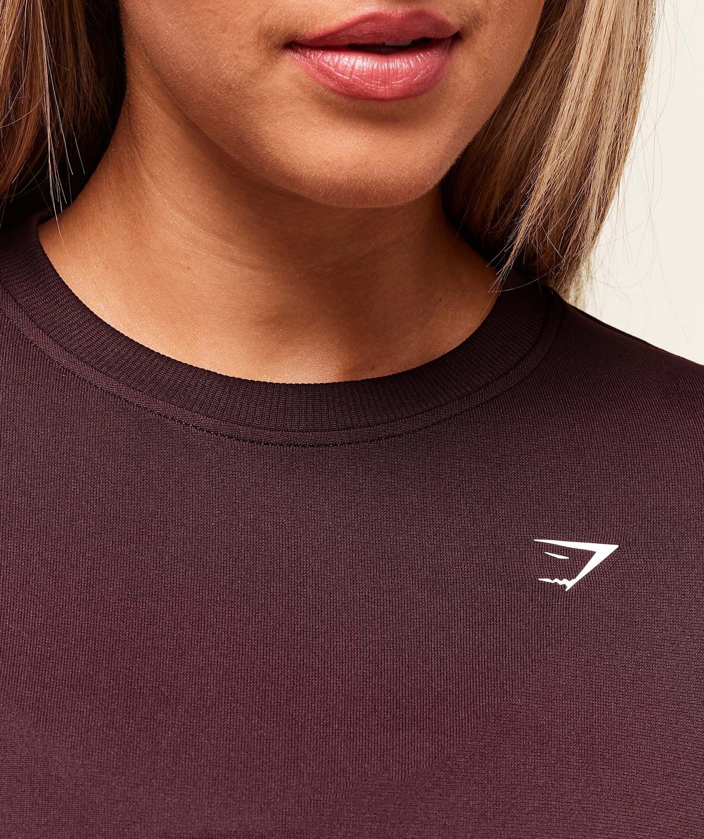Gymshark Everyday Seamless Long Sleeve Top - Cherry Purple