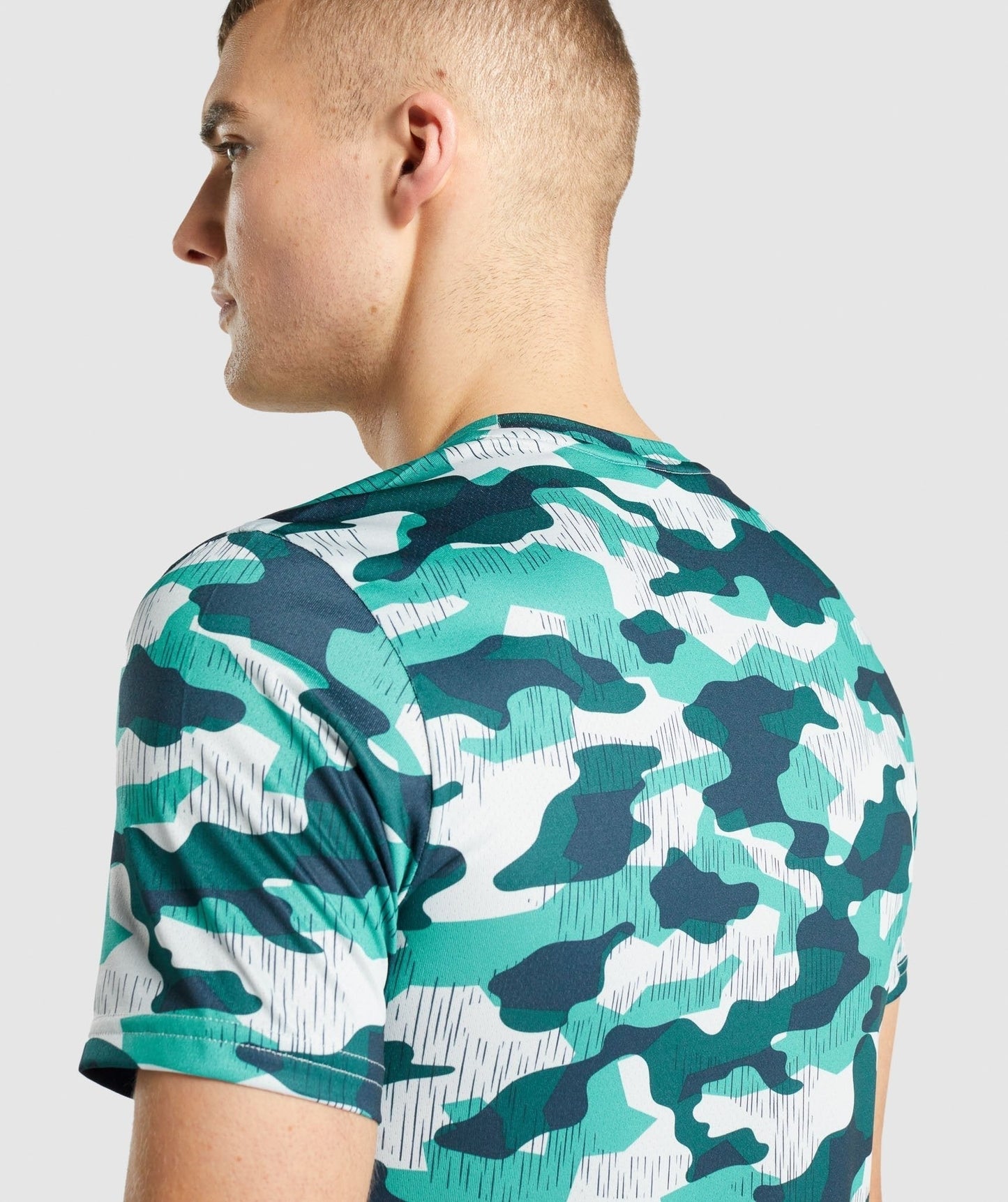 Gymshark Arrival T-Shirt - Teal Print