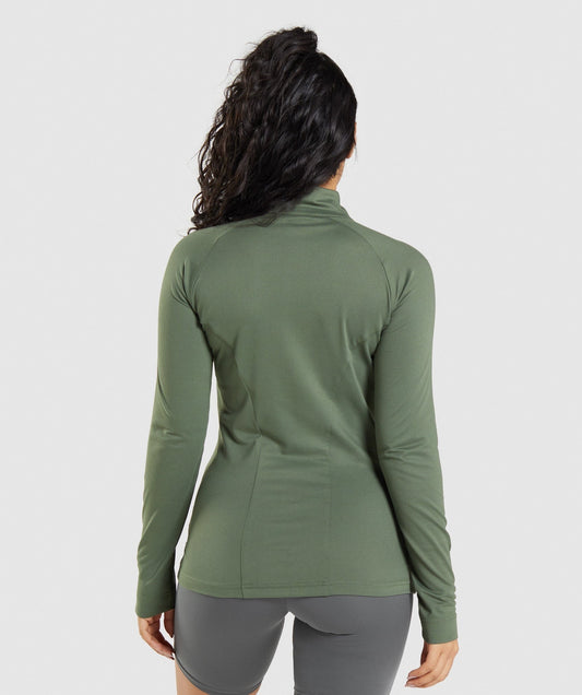 Gymshark Training Zip Up Jacket - Core Olive