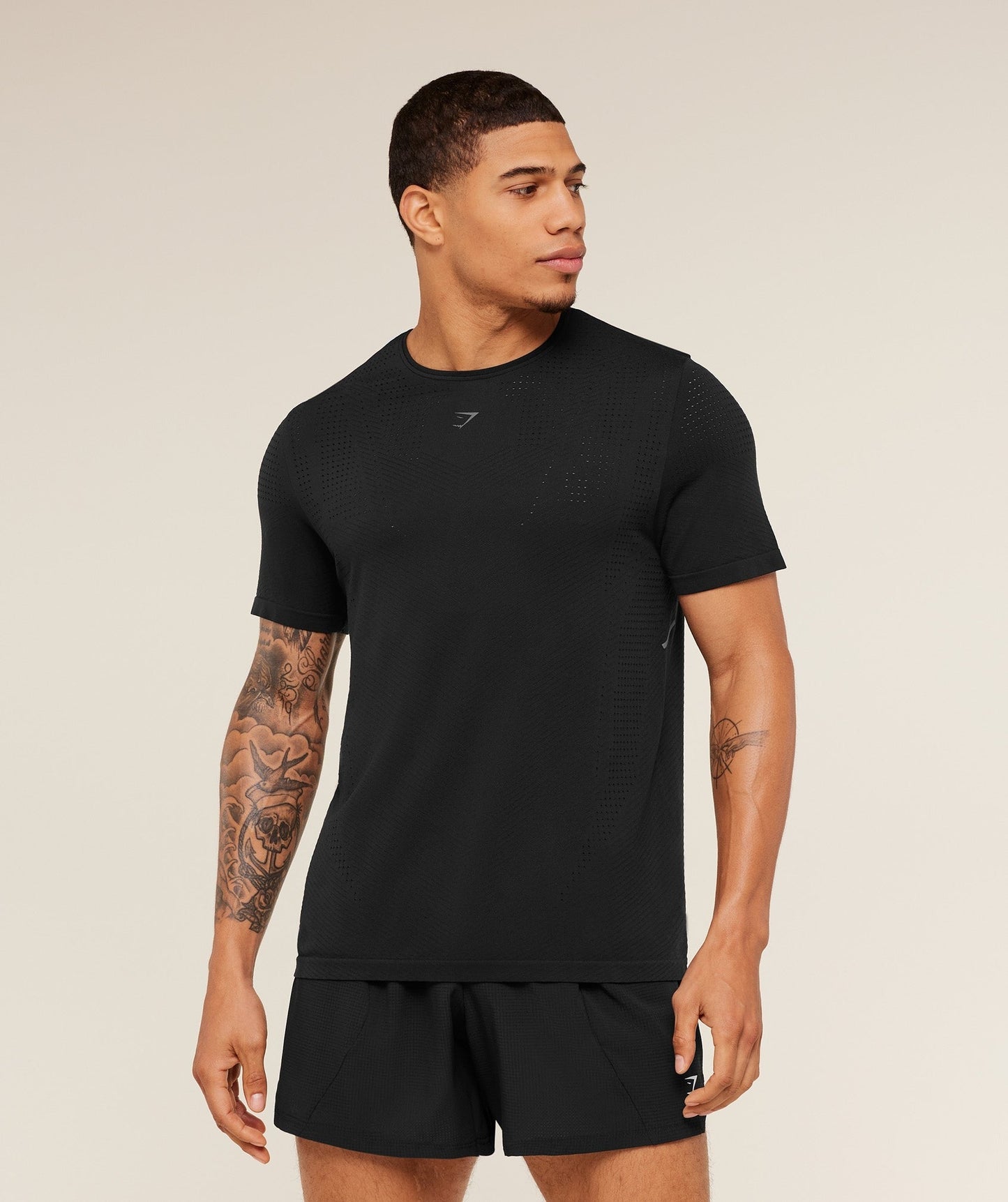 Gymshark Seamless Running T-Shirt - GS Black