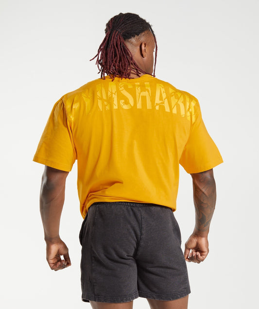 Gymshark Power T-Shirt - Sunny Yellow