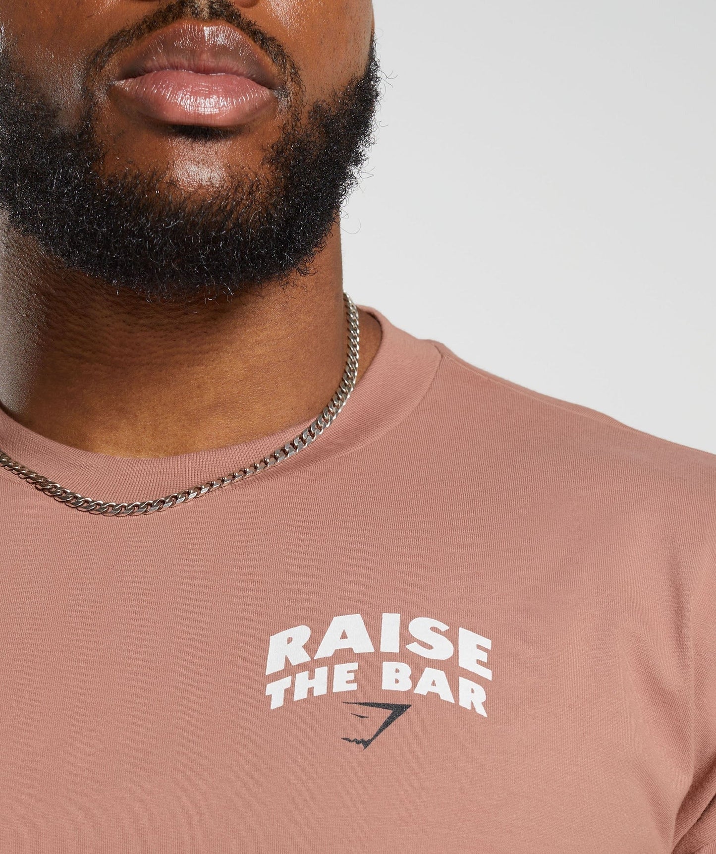Gymshark Raise the Bar T-Shirt - Faded Pink