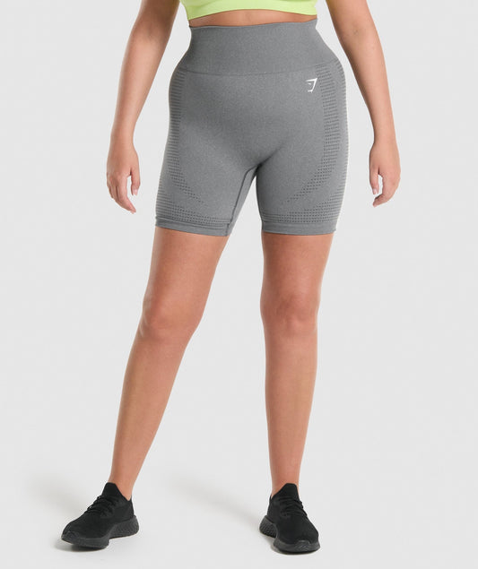Gymshark Vital Seamless Shorts - Smokey Grey Marl
