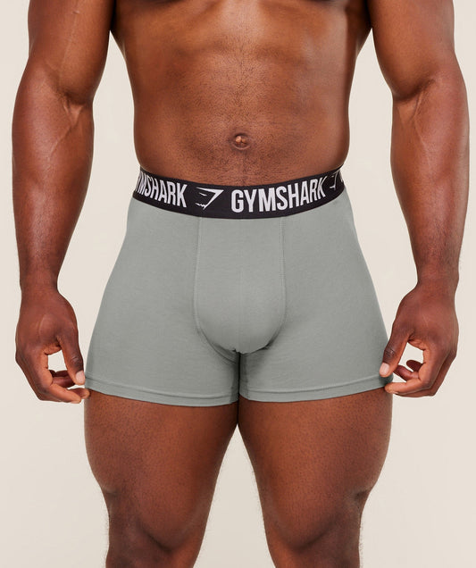 Gymshark Boxer Brief 5PK - Medium Grey