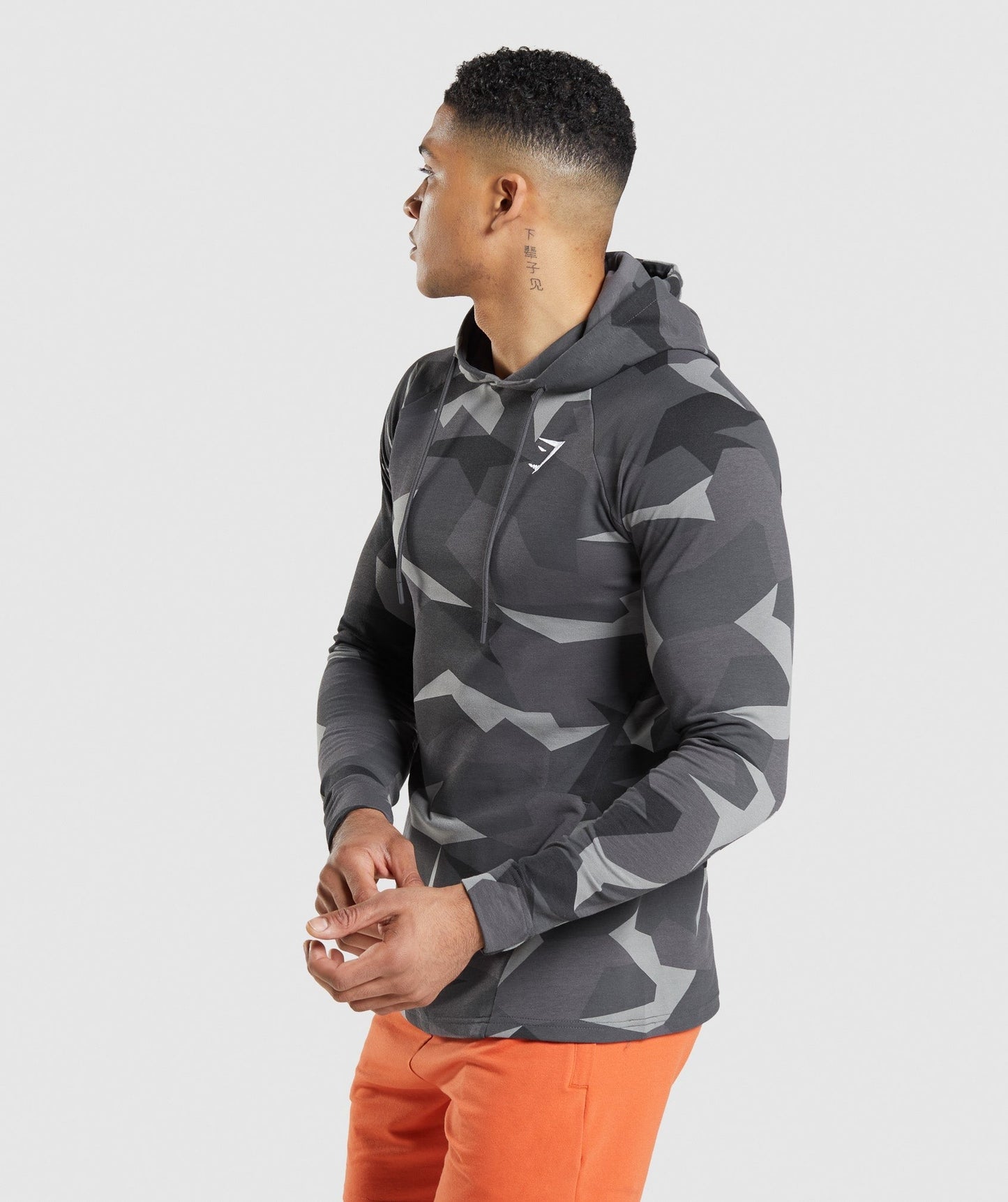 Gymshark Critical Hoodie - Black Print