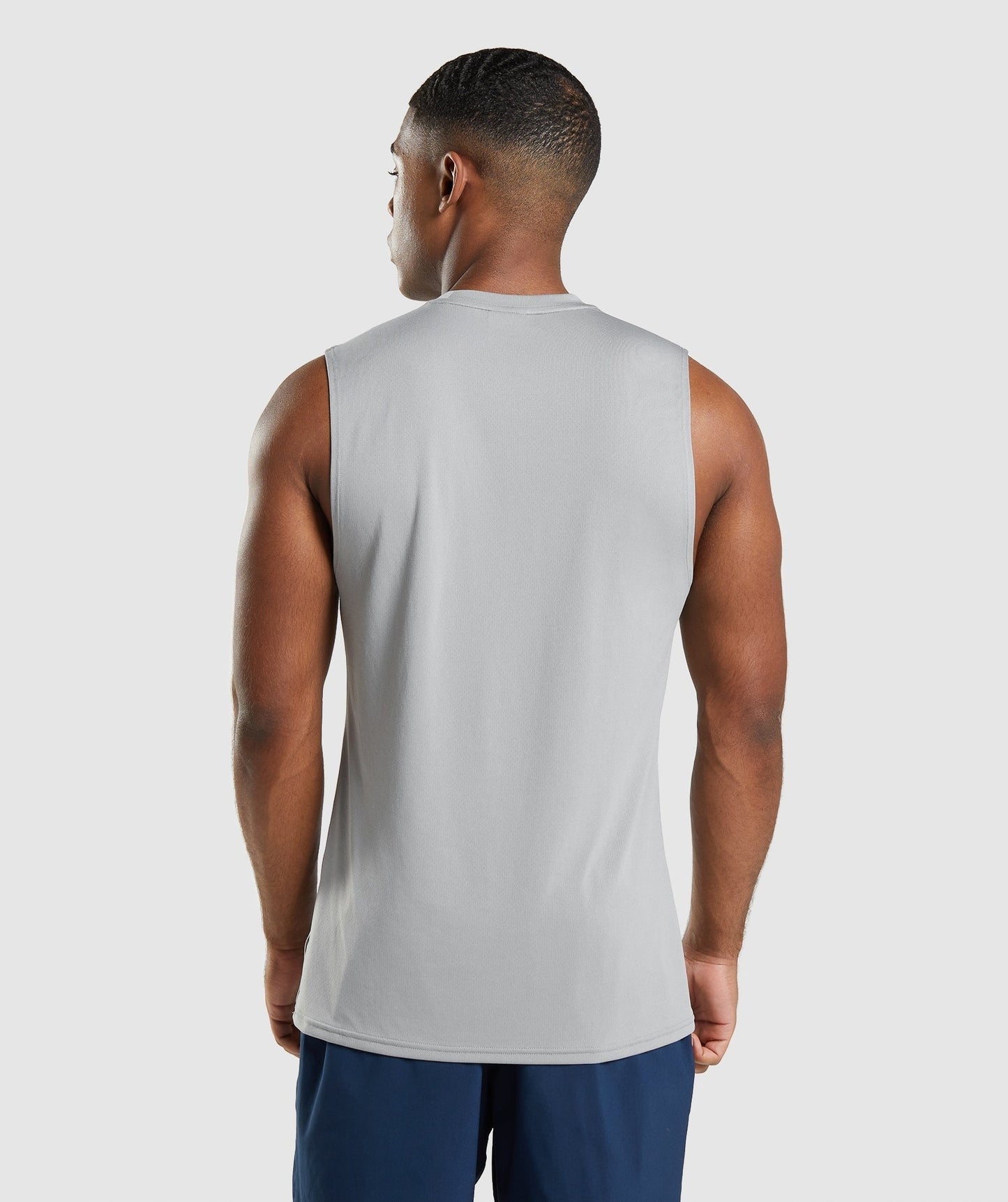 Gymshark Arrival Sleeveless Tee - Smokey Grey