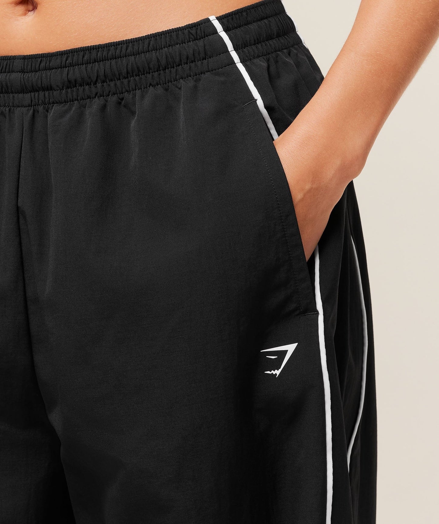 Gymshark Wordmark Track Pants - Black